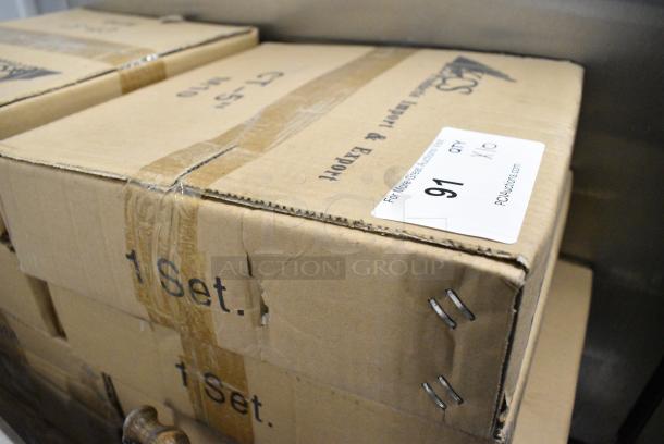 10 BRAND NEW SCRATCH AND DENT! Boxes of 4 KCS Commercial Casters. 10 Times Your Bid! - Image 2 of 5