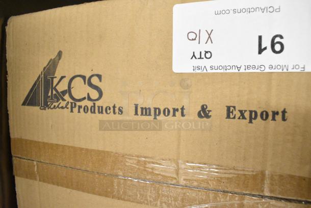 10 BRAND NEW SCRATCH AND DENT! Boxes of 4 KCS Commercial Casters. 10 Times Your Bid! - Image 4 of 5
