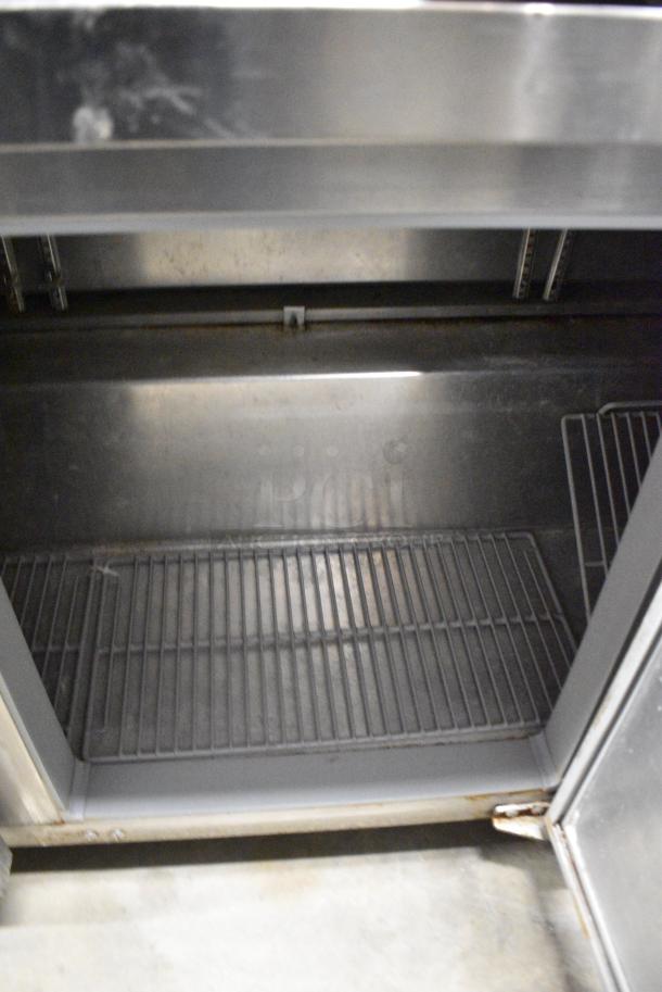Continental SW72 Stainless Steel Commercial 3 Door Undercounter Cooler on Commercial Casters. 115 Volts, 1 Phase. Tested and Working! - Image 4 of 7