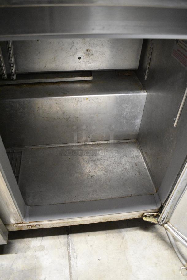 Continental SW72 Stainless Steel Commercial 3 Door Undercounter Cooler on Commercial Casters. 115 Volts, 1 Phase. Tested and Working! - Image 5 of 7