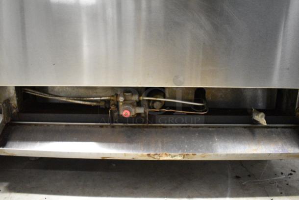 Sierra Stainless Steel Commercial Natural Gas Powered 6 Burner Range w/ Oven and Back Splash. - Image 9 of 10