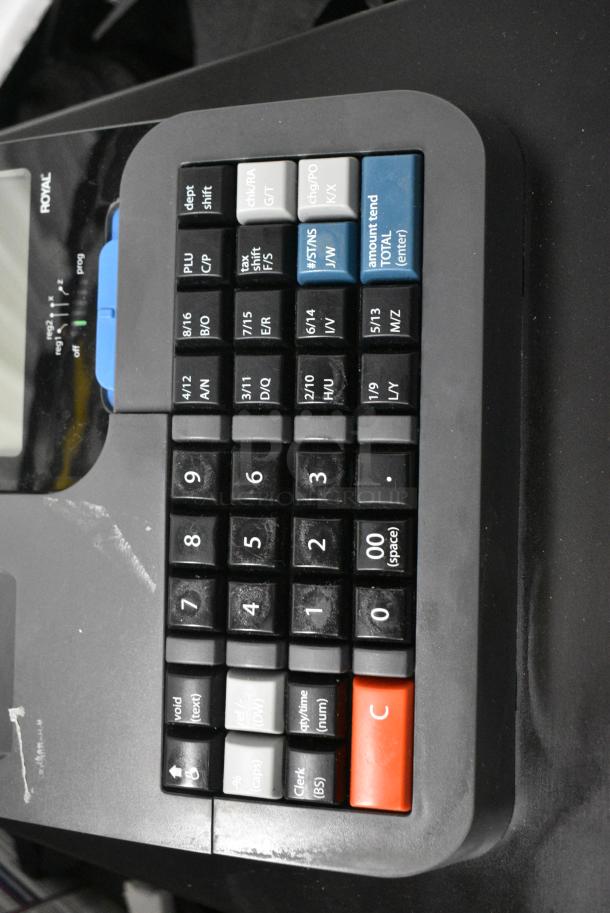 BRAND NEW SCRATCH AND DENT! Royal 520DX Countertop Electronic Cash Register. - Image 6 of 12