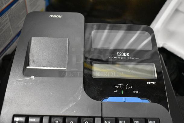 BRAND NEW SCRATCH AND DENT! Royal 520DX Countertop Electronic Cash Register. - Image 7 of 12