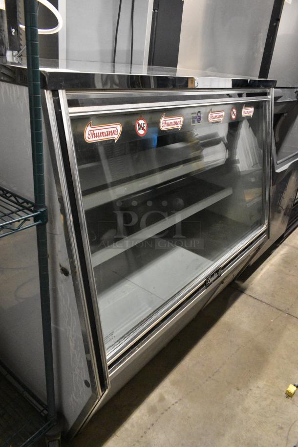 Leader Metal Commercial Floor Style Deli Display Case Merchandiser. 115 Volts, 1 Phase. Tested and Working! - Image 1 of 4