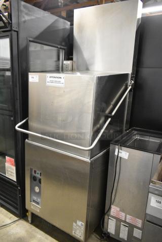 Champion Genesis DH5000 Stainless Steel Commercial Pass Through Dishwasher. 460-480 Volts, 3 Phase.