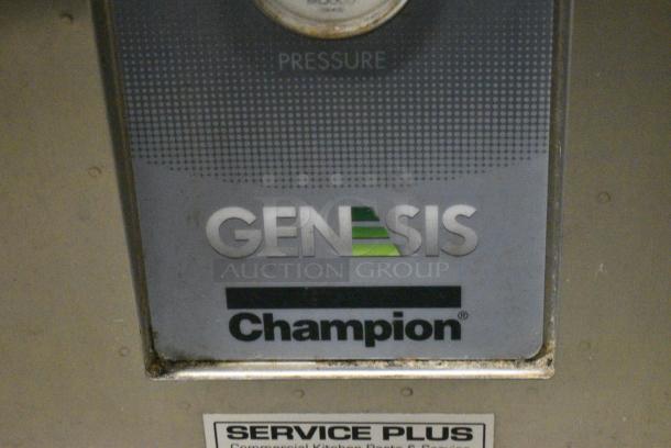 Champion Genesis DH5000 Stainless Steel Commercial Pass Through Dishwasher. 460-480 Volts, 3 Phase. - Image 2 of 8