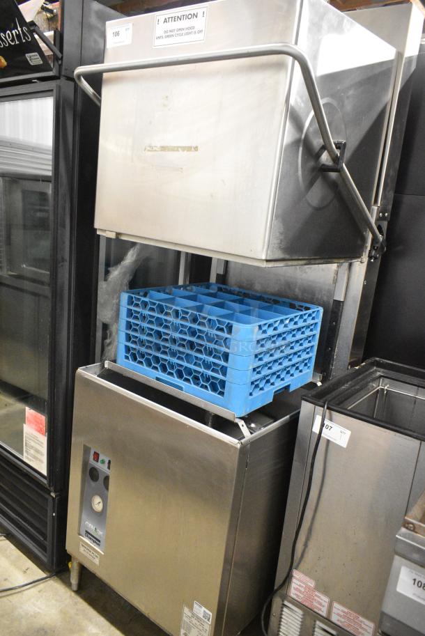 Champion Genesis DH5000 Stainless Steel Commercial Pass Through Dishwasher. 460-480 Volts, 3 Phase. - Image 4 of 8