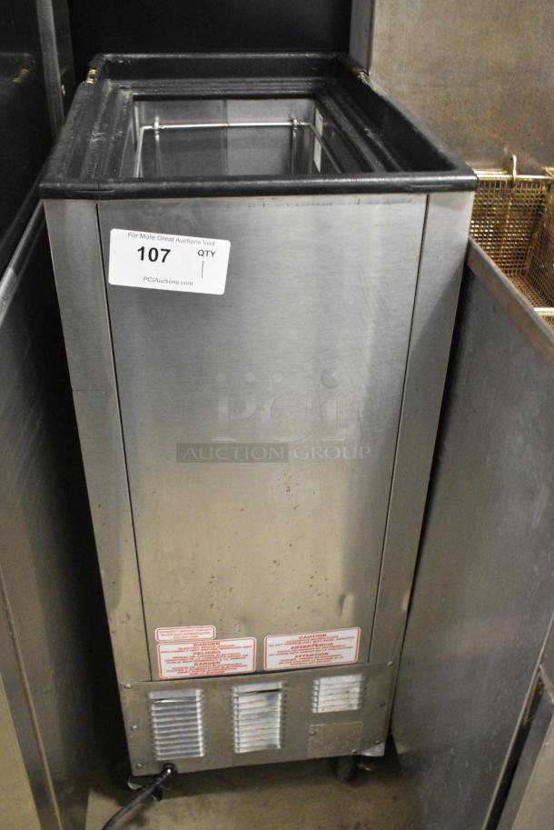 Silver King SKFS2/C2 Stainless Steel Commercial Mobile Ice Cream Dipping Cabinet on Commercial Casters. Tested and Working! - Image 2 of 7