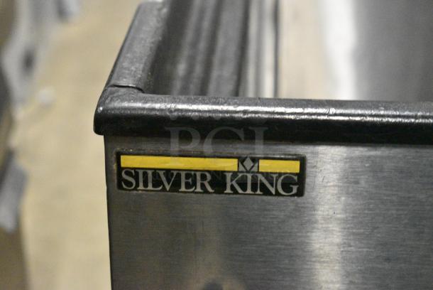 Silver King SKFS2/C2 Stainless Steel Commercial Mobile Ice Cream Dipping Cabinet on Commercial Casters. Tested and Working! - Image 3 of 7