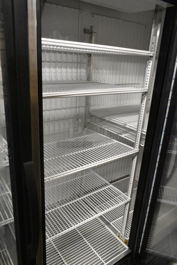 2016 True GDM-72F-HC Metal Commercial 3 Door Reach In Freezer Merchandiser w/ Poly Coated Racks. 115/208-230 Volts, 1 Phase. Tested and Working! - Image 3 of 5