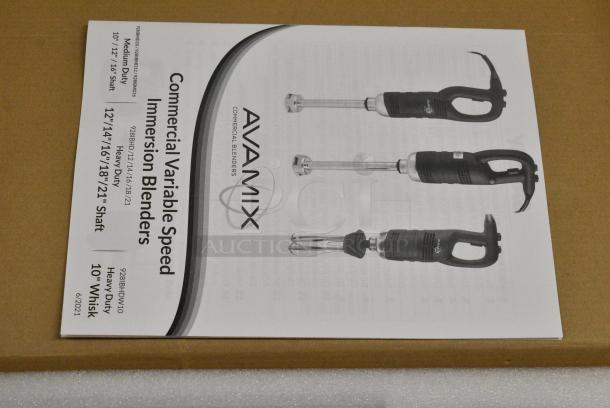 3 BRAND NEW SCRATCH AND DENT! Items Including 928IBMD10DX 10" Medium-Duty Variable Speed Immersion Blender, 2 928IBMD10 10" Medium-Duty Variable Speed Immersion Blender - 3/4 hp. 3 Times Your Bid! - Image 4 of 19