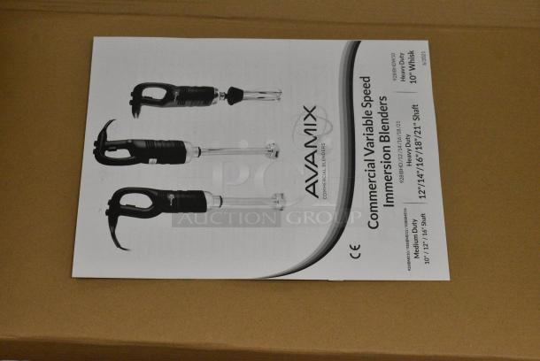 3 BRAND NEW SCRATCH AND DENT! Items Including 928IBMD10DX 10" Medium-Duty Variable Speed Immersion Blender, 2 928IBMD10 10" Medium-Duty Variable Speed Immersion Blender - 3/4 hp. 3 Times Your Bid! - Image 12 of 19