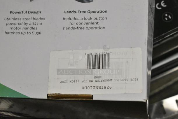 3 BRAND NEW SCRATCH AND DENT! Items Including 928IBMD10DX 10" Medium-Duty Variable Speed Immersion Blender, 2 928IBMD10 10" Medium-Duty Variable Speed Immersion Blender - 3/4 hp. 3 Times Your Bid! - Image 19 of 19
