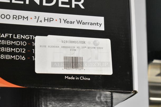 3 BRAND NEW SCRATCH AND DENT! AvaMix 928IBMD10DX 10" Medium-Duty Variable Speed Immersion Blender. 3 Times Your Bid! - Image 6 of 9