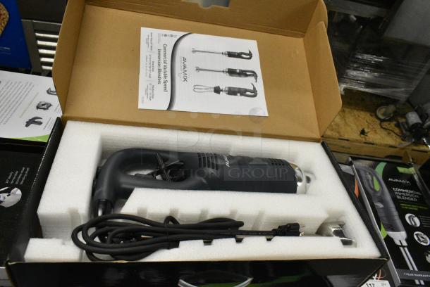5 BRAND NEW SCRATCH AND DENT! AvaMix 928IBMD12 12" Medium-Duty Variable Speed Immersion Blender - 3/4 hp. 120 Volts, 1 Phase. 5 Times Your Bid! - Image 12 of 19