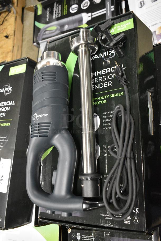 5 BRAND NEW SCRATCH AND DENT! AvaMix 928IBMD12 12" Medium-Duty Variable Speed Immersion Blender - 3/4 hp. 120 Volts, 1 Phase. 5 Times Your Bid! - Image 15 of 19