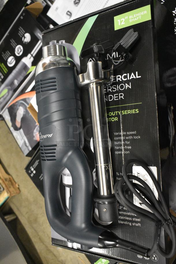 3 BRAND NEW SCRATCH AND DENT! AvaMix 928IBMD12 12" Medium-Duty Variable Speed Immersion Blender - 3/4 hp, AvaMix 928IBMD16 16" Medium-Duty Variable Speed Immersion Blender - 3/4 hp. 120 Volts, 1 Phase. 3 Times Your Bid! - Image 6 of 18
