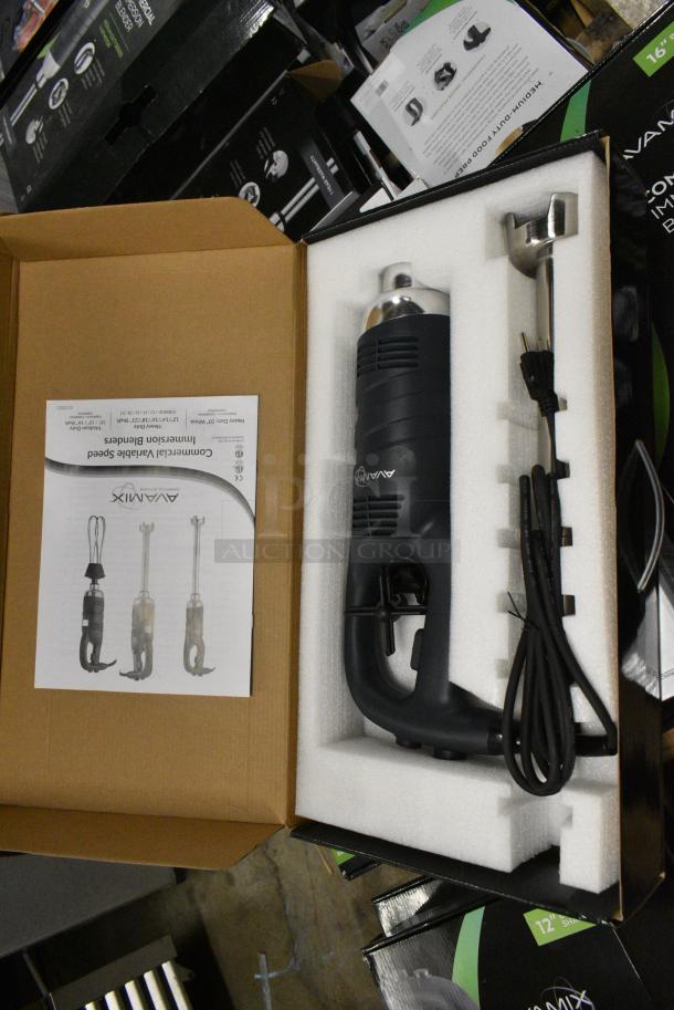 3 BRAND NEW SCRATCH AND DENT! AvaMix 928IBMD12 12" Medium-Duty Variable Speed Immersion Blender - 3/4 hp, AvaMix 928IBMD16 16" Medium-Duty Variable Speed Immersion Blender - 3/4 hp. 120 Volts, 1 Phase. 3 Times Your Bid! - Image 11 of 18