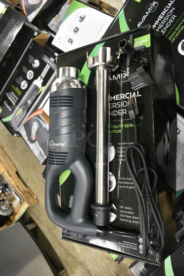 3 BRAND NEW SCRATCH AND DENT! AvaMix 928IBMD12 12" Medium-Duty Variable Speed Immersion Blender - 3/4 hp, AvaMix 928IBMD16 16" Medium-Duty Variable Speed Immersion Blender - 3/4 hp. 120 Volts, 1 Phase. 3 Times Your Bid! - Image 14 of 18