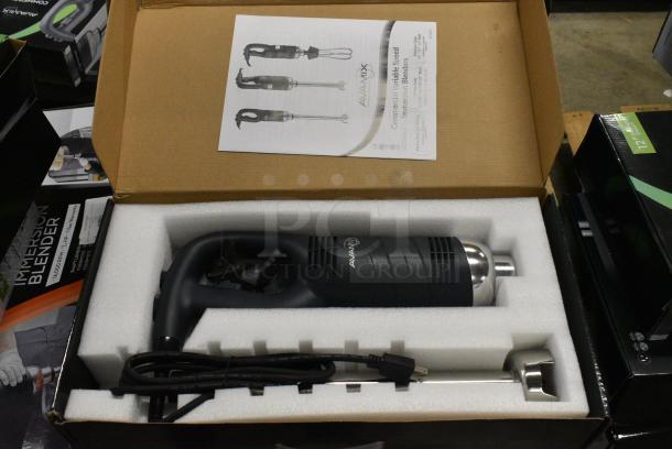 3 BRAND NEW SCRATCH AND DENT! AvaMix 928IBMD16 16" Medium-Duty Variable Speed Immersion Blender - 3/4 hp. 120 Volts, 1 Phase. 3 Times Your Bid! - Image 1 of 9