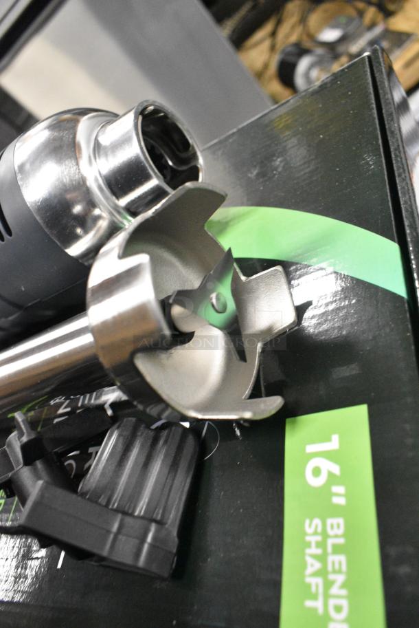 2 BRAND NEW SCRATCH AND DENT! AvaMix 928IBMD16 16" Medium-Duty Variable Speed Immersion Blender - 3/4 hp. 120 Volts, 1 Phase. 2 Times Your Bid! - Image 7 of 9