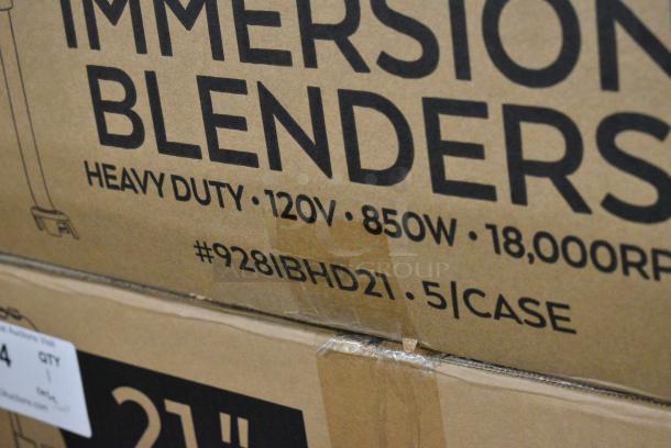 5 BRAND NEW SCRATCH AND DENT! AvaMix 928IBHD21 21" Heavy-Duty Variable Speed Immersion Blender - 1 1/4 hp. 120 Volts, 1 Phase. 5 Times Your Bid! - Image 10 of 10