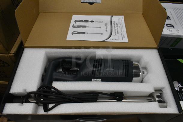 5 BRAND NEW SCRATCH AND DENT! AvaMix 928IBHD21 21" Heavy-Duty Variable Speed Immersion Blender - 1 1/4 hp. 120 Volts, 1 Phase. 5 Times Your Bid! - Image 1 of 10
