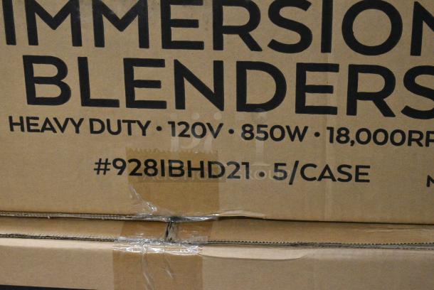 5 BRAND NEW SCRATCH AND DENT! AvaMix 928IBHD21 21" Heavy-Duty Variable Speed Immersion Blender - 1 1/4 hp. 120 Volts, 1 Phase. 5 Times Your Bid! - Image 10 of 10