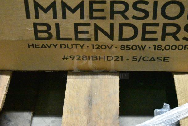 5 BRAND NEW SCRATCH AND DENT! AvaMix 928IBHD21 21" Heavy-Duty Variable Speed Immersion Blender - 1 1/4 hp. 120 Volts, 1 Phase. 5 Times Your Bid! - Image 10 of 10