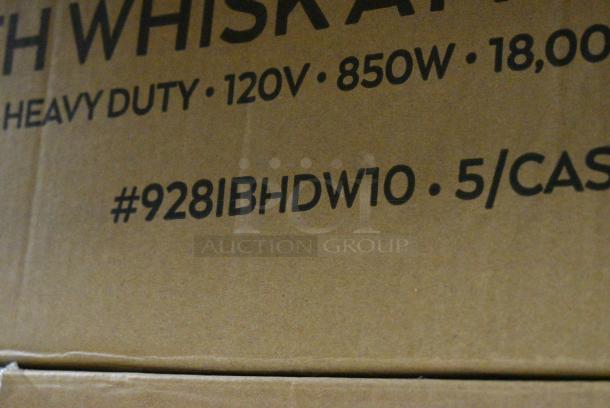 5 BRAND NEW SCRATCH AND DENT! AvaMix 928IBHDW10 Heavy-Duty Variable Speed Immersion Blender with 10" Whisk - 1 1/4 hp. 120 Volts, 1 Phase. 5 Times Your Bid! - Image 12 of 12