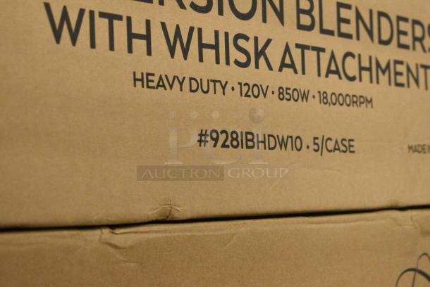 5 BRAND NEW SCRATCH AND DENT! AvaMix 928IBHDW10 Heavy-Duty Variable Speed Immersion Blender with 10" Whisk - 1 1/4 hp. 120 Volts, 1 Phase. 5 Times Your Bid! - Image 12 of 12