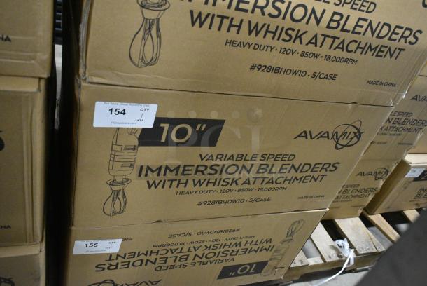 5 BRAND NEW SCRATCH AND DENT! AvaMix 928IBHDW10 Heavy-Duty Variable Speed Immersion Blender with 10" Whisk - 1 1/4 hp. 120 Volts, 1 Phase. 5 Times Your Bid! - Image 11 of 12