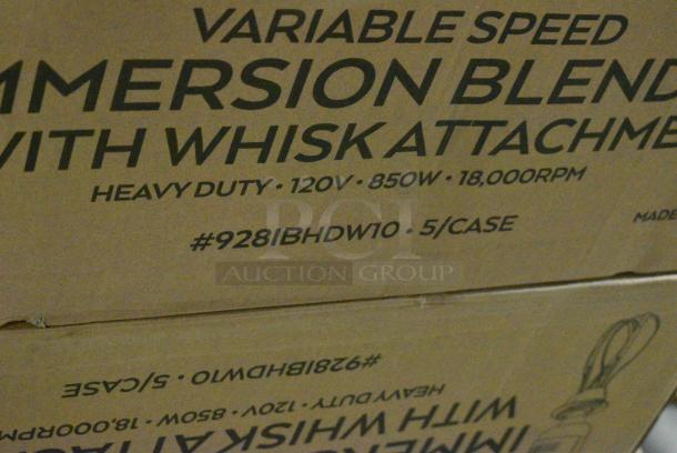 5 BRAND NEW SCRATCH AND DENT! AvaMix 928IBHDW10 Heavy-Duty Variable Speed Immersion Blender with 10" Whisk - 1 1/4 hp. 120 Volts, 1 Phase. 5 Times Your Bid! - Image 12 of 12