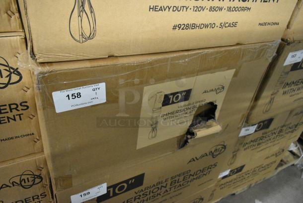 5 BRAND NEW SCRATCH AND DENT! AvaMix 928IBHDW10 Heavy-Duty Variable Speed Immersion Blender with 10" Whisk - 1 1/4 hp. 120 Volts, 1 Phase. 5 Times Your Bid! - Image 11 of 12