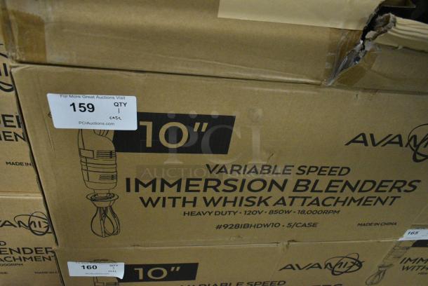 5 BRAND NEW SCRATCH AND DENT! AvaMix 928IBHDW10 Heavy-Duty Variable Speed Immersion Blender with 10" Whisk - 1 1/4 hp. 120 Volts, 1 Phase. 5 Times Your Bid! - Image 11 of 12