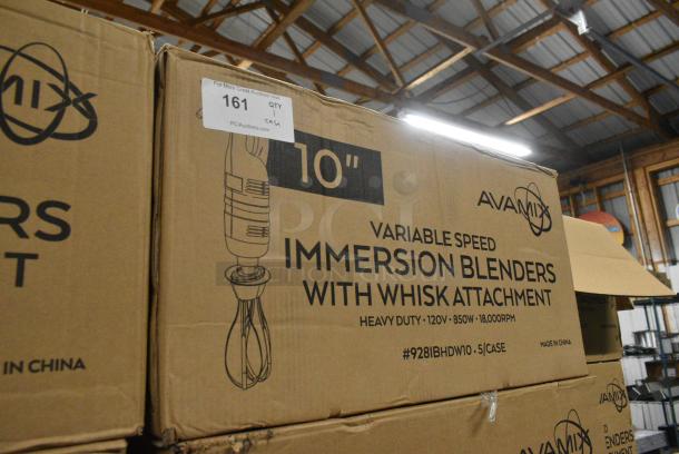 5 BRAND NEW SCRATCH AND DENT! AvaMix 928IBHDW10 Heavy-Duty Variable Speed Immersion Blender with 10" Whisk - 1 1/4 hp. 120 Volts, 1 Phase. 5 Times Your Bid! - Image 11 of 12