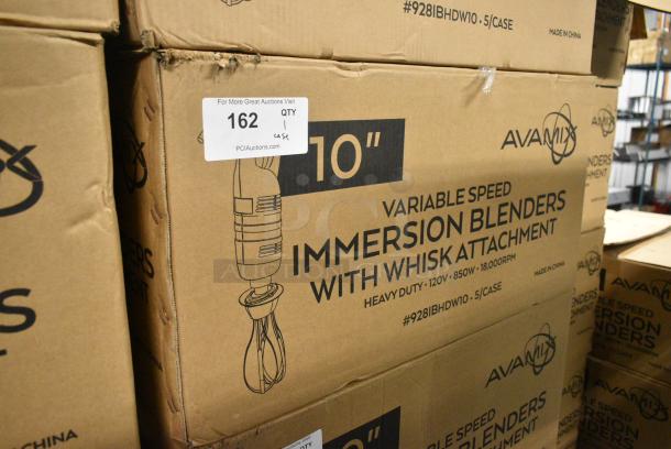 5 BRAND NEW SCRATCH AND DENT! AvaMix 928IBHDW10 Heavy-Duty Variable Speed Immersion Blender with 10" Whisk - 1 1/4 hp. 120 Volts, 1 Phase. 5 Times Your Bid! - Image 11 of 12