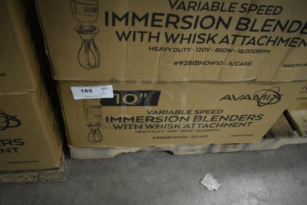 5 BRAND NEW SCRATCH AND DENT! AvaMix 928IBHDW10 Heavy-Duty Variable Speed Immersion Blender with 10" Whisk - 1 1/4 hp. 120 Volts, 1 Phase. 5 Times Your Bid! - Image 11 of 12