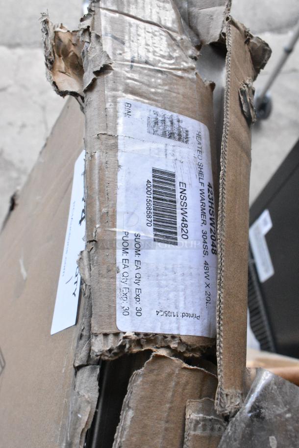 BRAND NEW SCRATCH AND DENT! 2024 ServIt 423HSW2048 48" Stainless Steel Heated Shelf Warmer. 120 Volts, 1 Phase. - Image 3 of 11