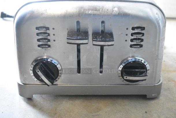 Cuisinart CPT-180 Metal Countertop 4 Slot Toaster. 120 Volts, 1 Phase. - Image 3 of 7