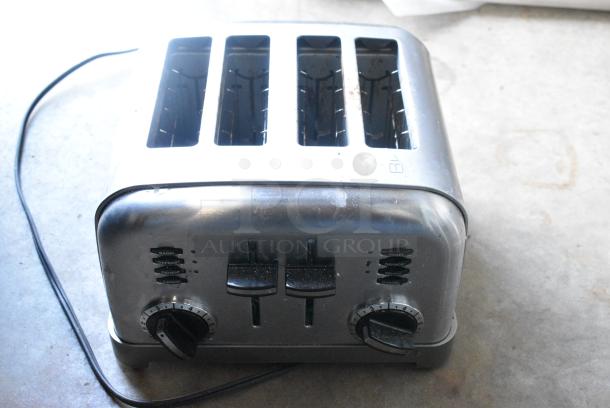 Cuisinart CPT-180 Metal Countertop 4 Slot Toaster. 120 Volts, 1 Phase. - Image 1 of 7