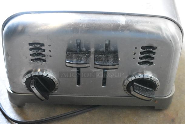 Cuisinart CPT-180 Metal Countertop 4 Slot Toaster. 120 Volts, 1 Phase. - Image 3 of 7
