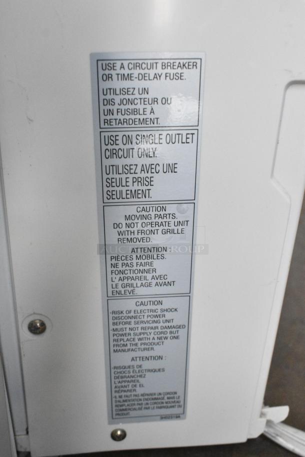 2 LG LW6017R/GoldStar Window Mounted Air Conditioners. 115 Volts, 1 Phase. 2 Times Your Bid! Tested and Working! - Image 10 of 16