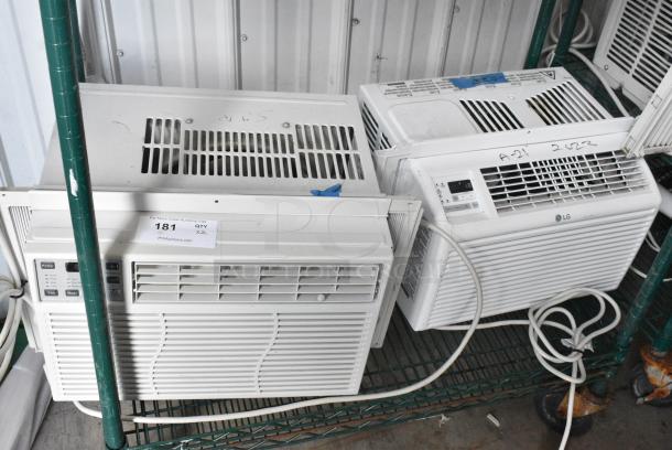 2 LG LW6017R / General Electric AEL06LVQ2 Window Mounted Air Conditioners. 115 Volts, 1 Phase. 2 Times Your Bid! Tested and Working! - Image 1 of 12