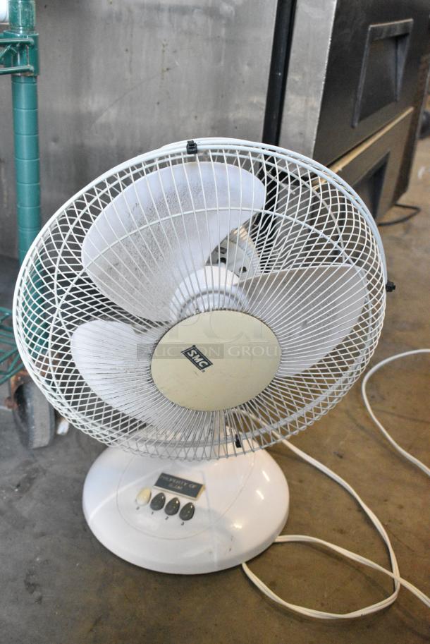 3 Fans Including Lasko, SMC, Living Accents. 3 Times Your Bid! Tested and Working! - Image 6 of 13