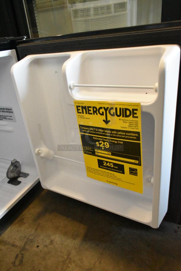 Magic Chef HMAR170BE Mini Cooler. 115 Volts, 1 Phase. Tested and Working! - Image 3 of 8