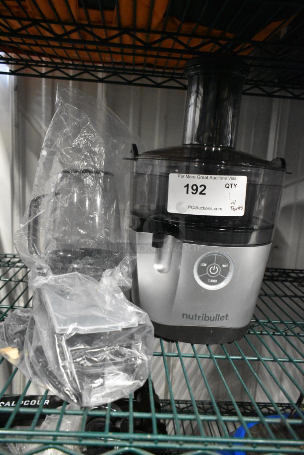 NutriBullet NBJ-200 Countertop Food Processor. 120 Volts, 1 Phase. Tested and Working! - Image 1 of 11