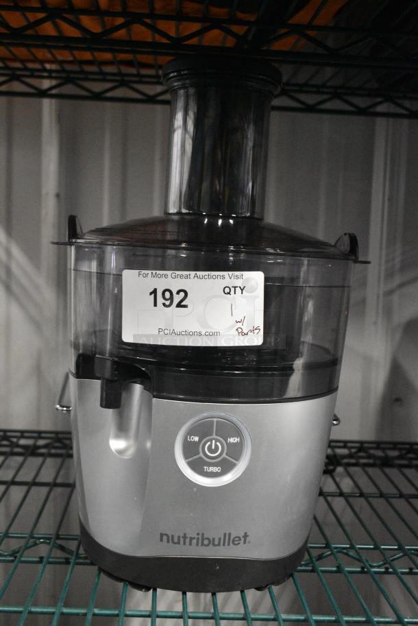 NutriBullet NBJ-200 Countertop Food Processor. 120 Volts, 1 Phase. Tested and Working! - Image 6 of 11