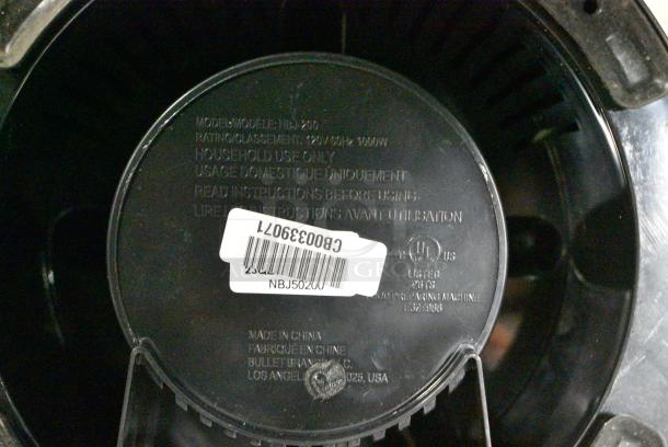 NutriBullet NBJ-200 Countertop Food Processor. 120 Volts, 1 Phase. Tested and Working! - Image 11 of 11