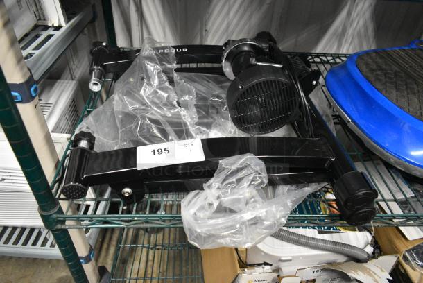 Alpcour Black Metal Unit. - Image 2 of 8